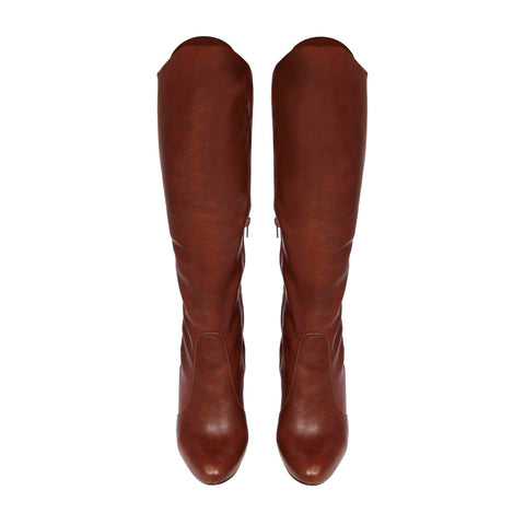 BOTA CANNES CANO ALTO MARROM