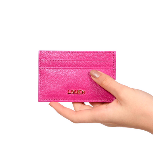 Porta Cartão Siena Fucsia