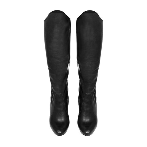 Bota Cannes Cano Alto Preta