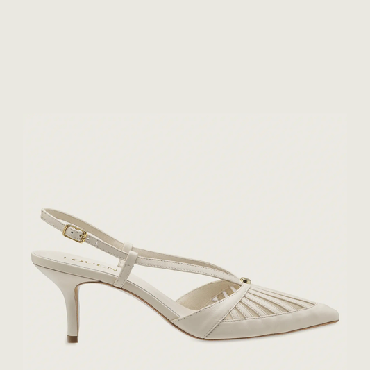 SCARPIN SLINGBACK LEONA OFF WHITE