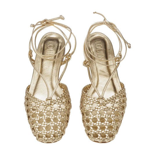 Sapatilha Tresse Provence Ouro