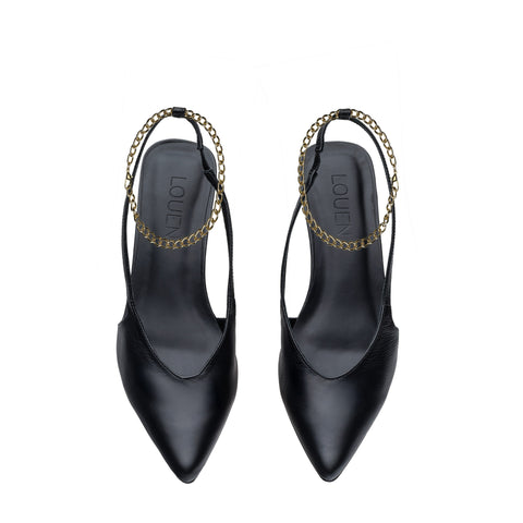 Scarpin Celine Preto