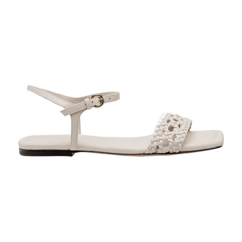 Sandália Rasteira Tresse Olivia Crema