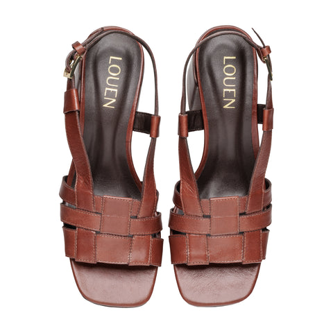 SANDALIA TIVOLI NUTELLA