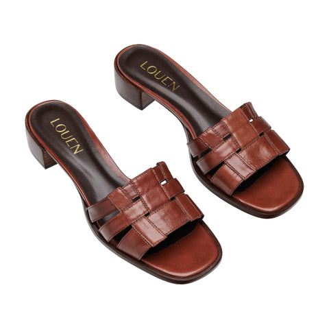 Sandalia Mule Zadar Nutella