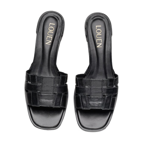 Sandalia Mule Zadar Preta