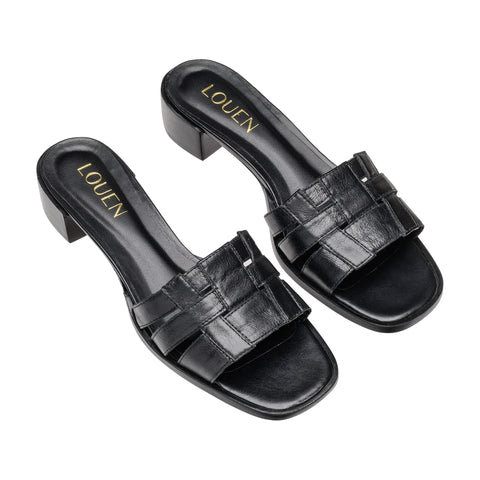 Sandalia Mule Zadar Preta