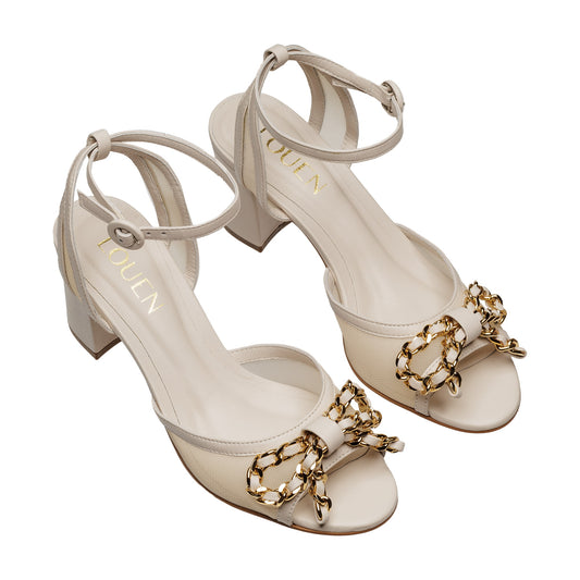 Sandalia Lucca Crema