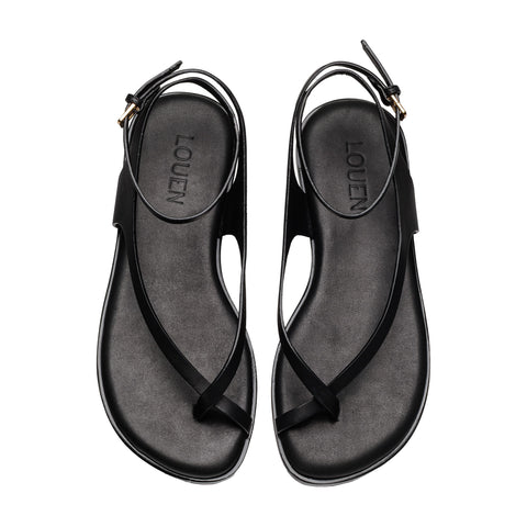 Rasteira Vivian Preta