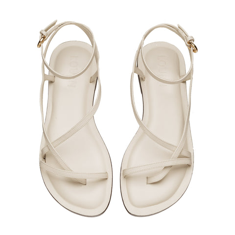 Rasteira Clarisse Crema