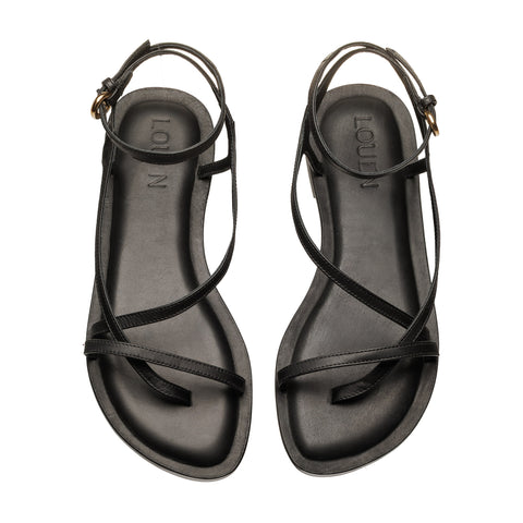 Rasteira Clarisse Preta