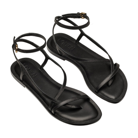 Rasteira Clarisse Preta