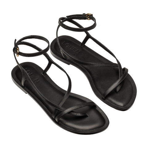 Rasteira Clarisse Preta