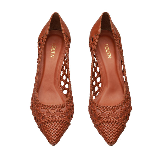 SCARPIN LORETA TRESSE TERRACOTA