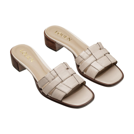 Sandalia Mule Zadar Crema