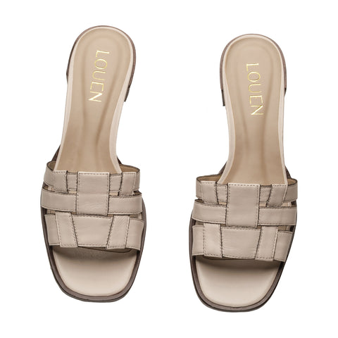 Sandalia Mule Zadar Crema