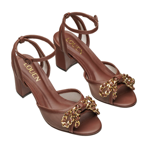 Sandália Lucca Nutella