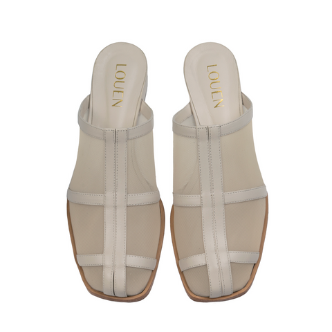 Mule Athena Off White