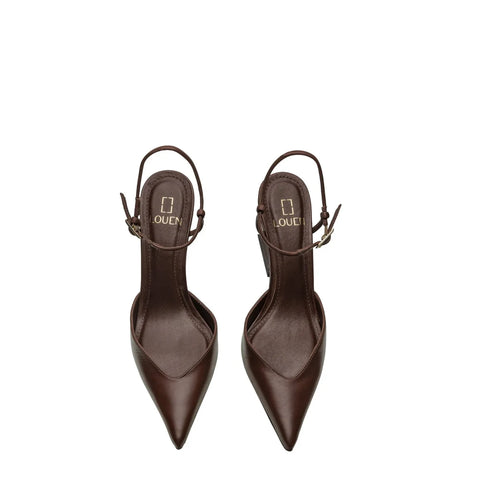 Scarpin Anabela Sorento Café