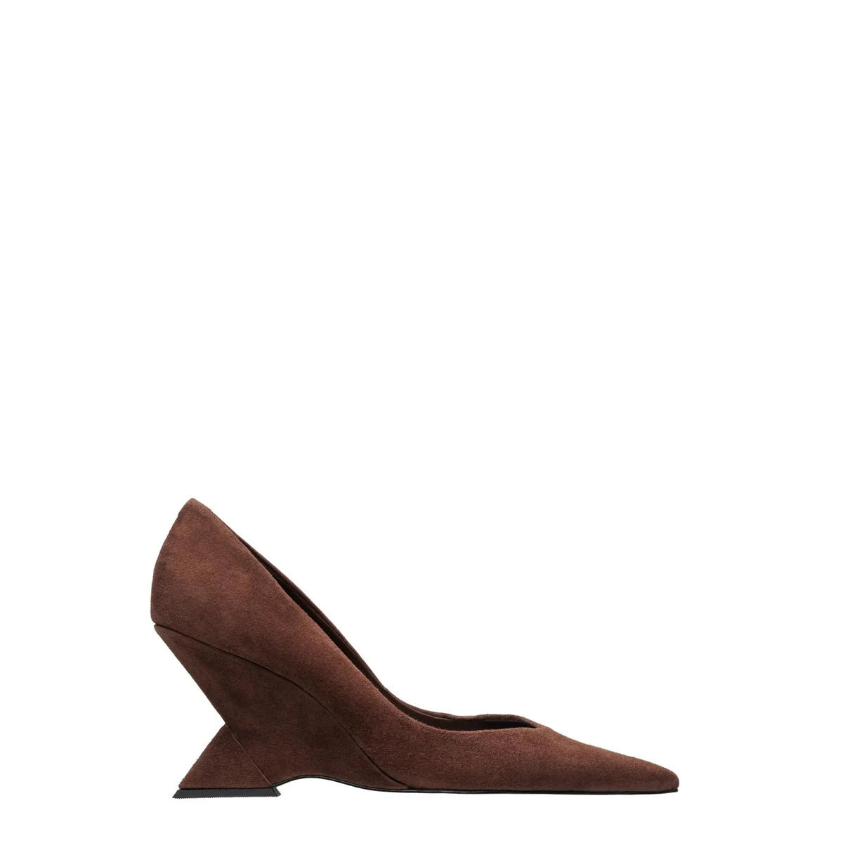 Scarpin Anabela Ivy Café