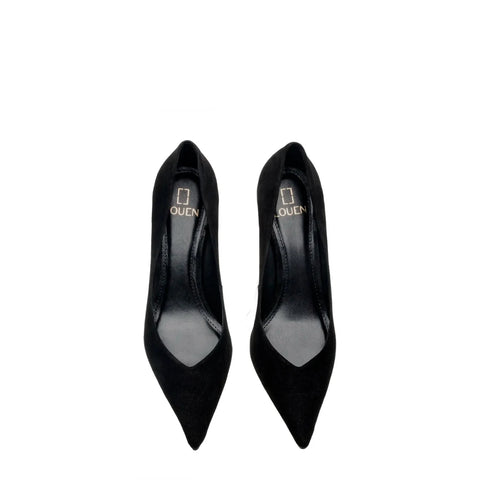 Scarpin Anabela Ivy Preto