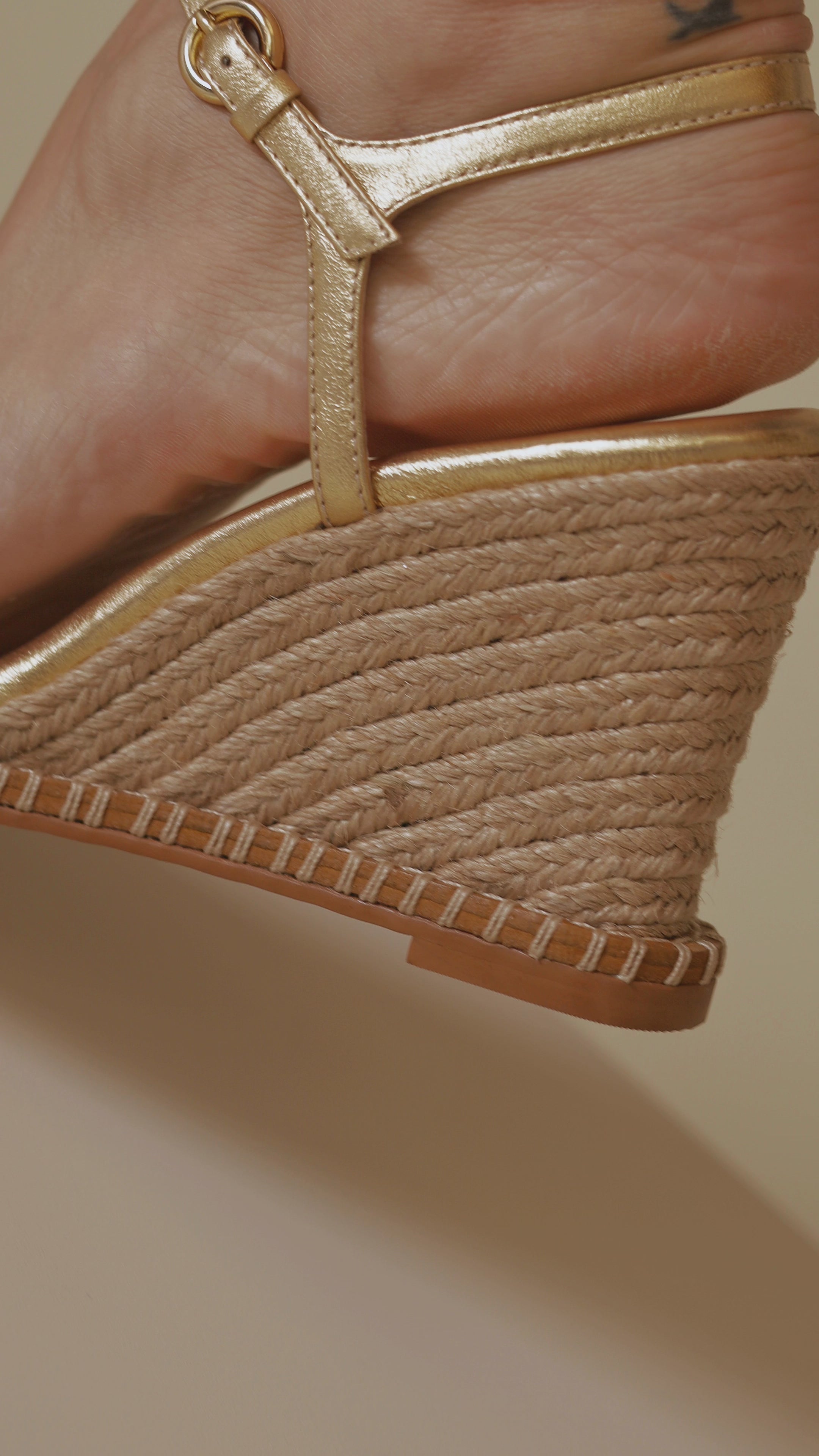 Anabela Mabel Off White