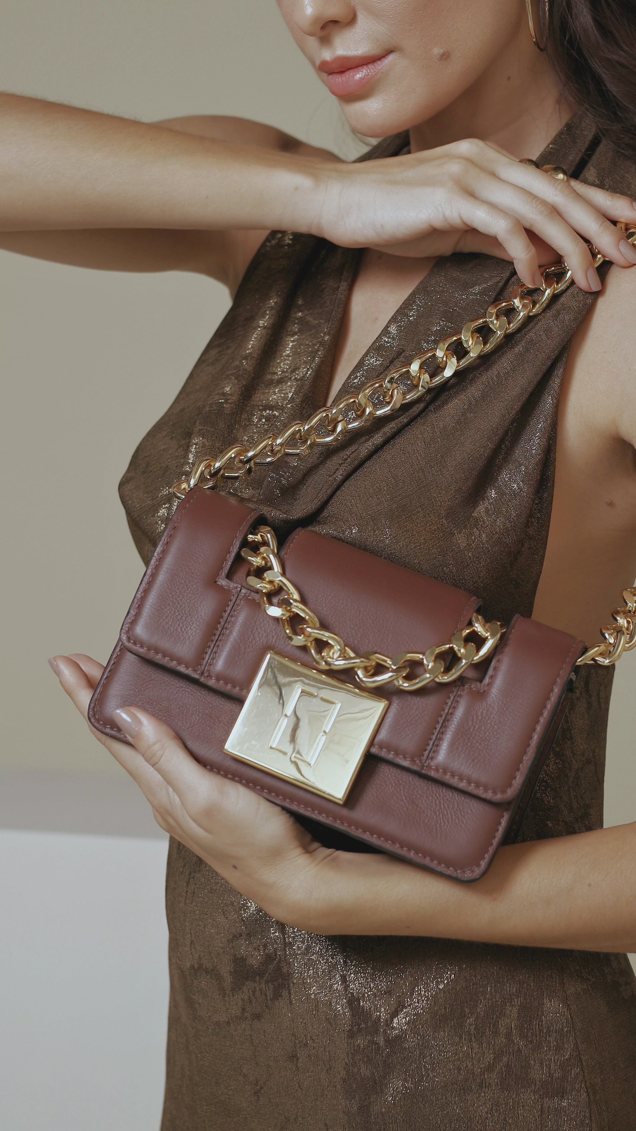 Bolsa Amara Marrom