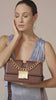 Bolsa Aurea Marrom