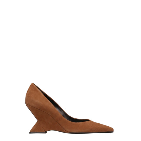 Scarpin Anabela Ivy Whisky