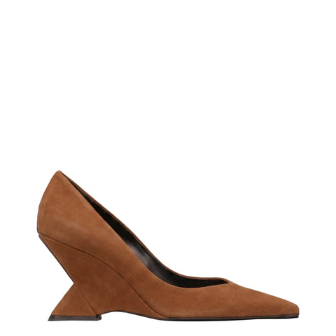 Scarpin Anabela Ivy Whisky